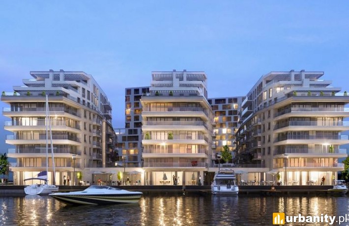 Tak wyglądał będzie kompleks apartamentowy na Kępie Parnickiej w Szczecinie