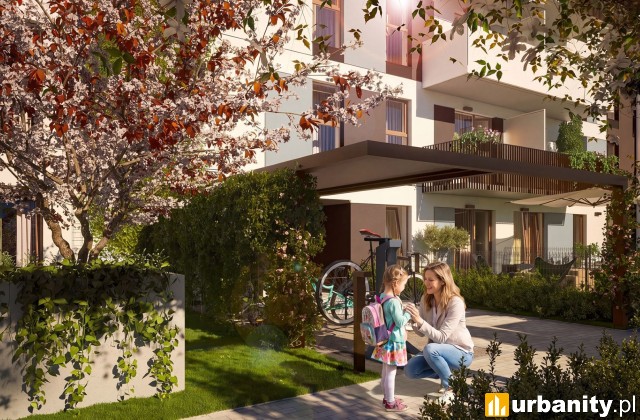 Concept Ćwiklińska - projekt osiedla, wiz. materiały dewelopera