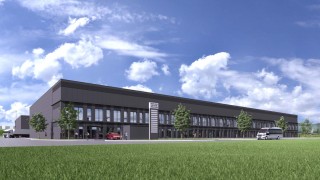 Hale magazynowe w pobliżu wrocławskiego lotniska