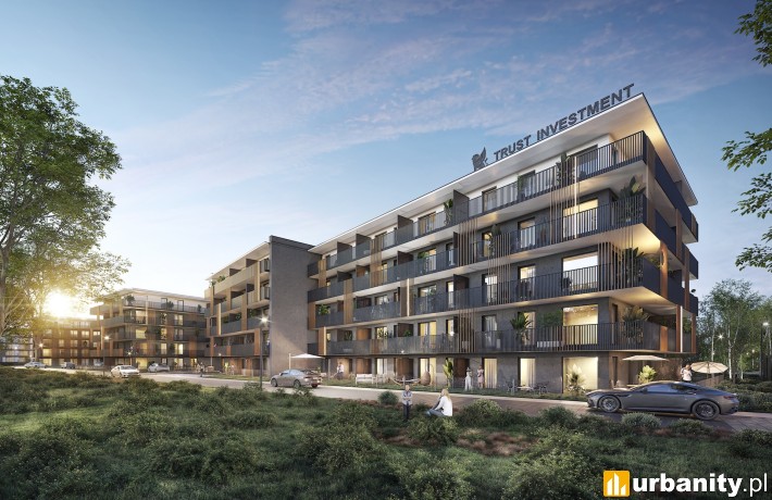 Massalskiego Trust, projekt inwestycji, wiz. materiały inwestora