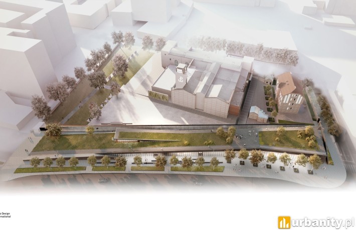 Rozbudowa Muzeum Powstania Warszawskiego, wizualizacja, wiz. Nizio Design International