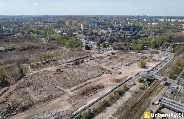 OTO Park Siemianowice Śląskie - budowa inwestycji, fot. materiały inwestora