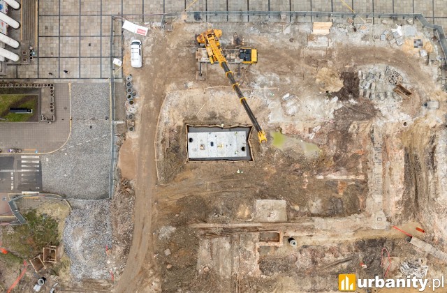 Plac Defilad wykorzysta wodę z drugiego obiegu, fot. materiały prasowe