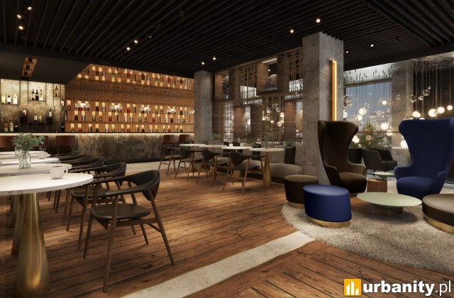 Nowy hotel Renaissance w Gdańsku, wiz. materiały inwestora