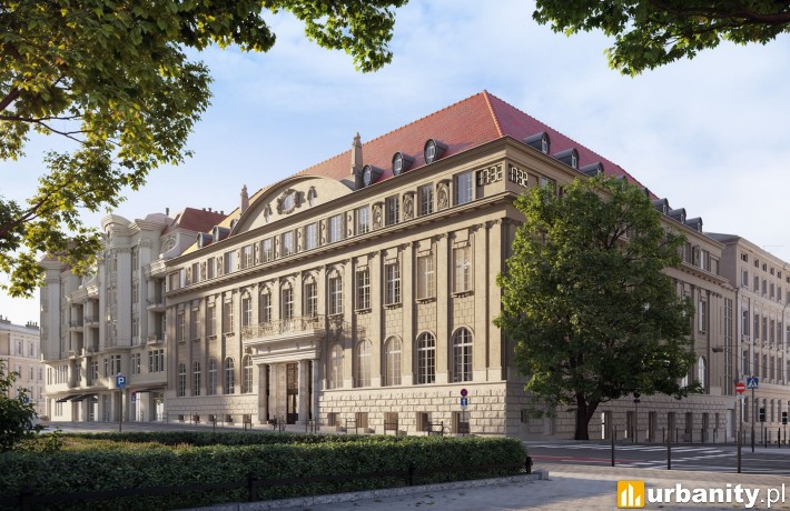 Wizualizacja inwestycji Skarbiec w Poznaniu, wiz. materiały inwestora