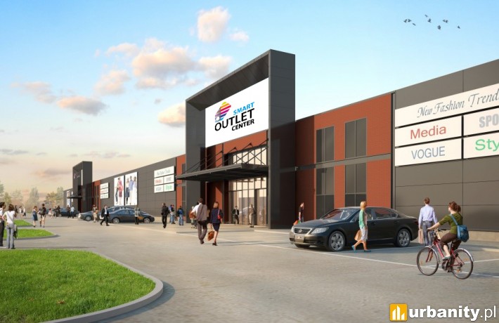 Projekt obiektu Smart Outlet Center Bydgoszcz