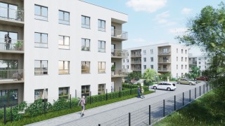 Stacja Błonie pod Warszawą, wizualizacja inwestycji. wiz. materiały dewelopera