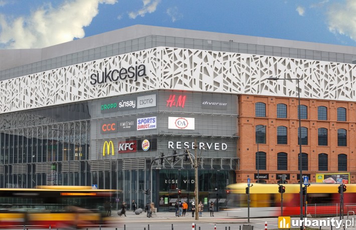 Dawne centrum handlowe Sukcesja w Łodzi, fot. sukcesja.eu
