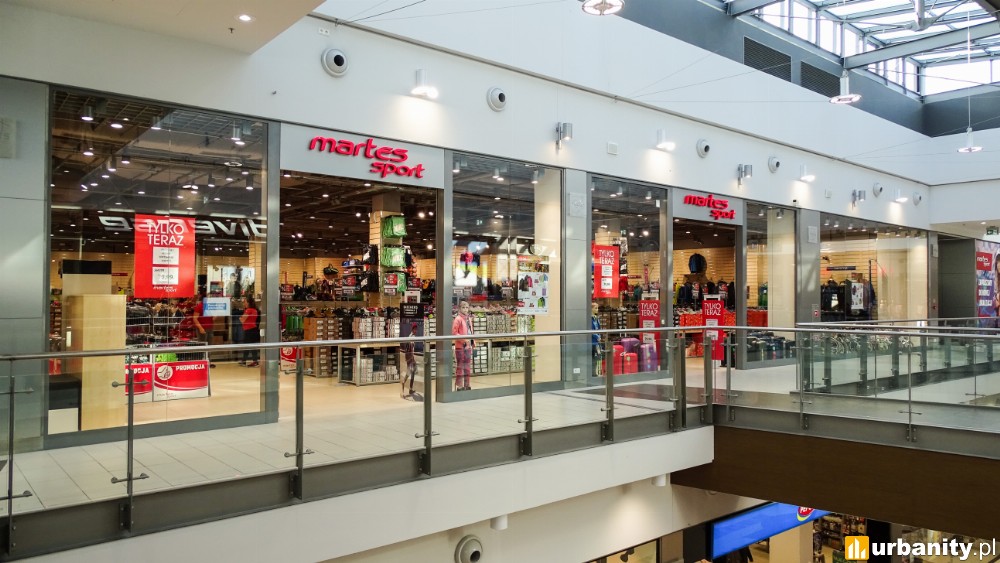 Focus Mall Piotrków Trybunalski Sklepy Powiększony i odświeżony Martes Sport w Focus Mall
