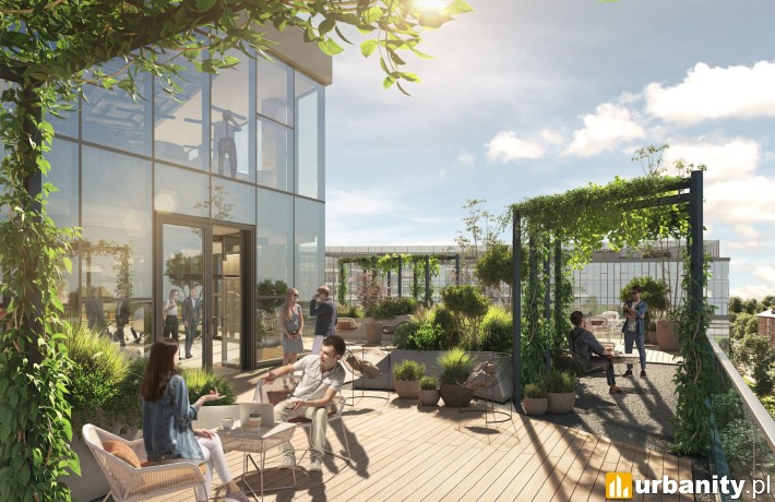 Grundmanna Office Park w Centrum Katowic, wiz. Cavatina Holding