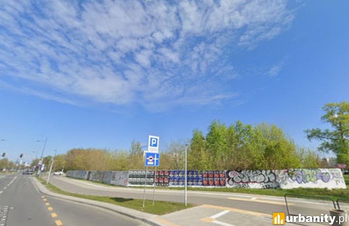 Działka, na której powstać ma nowy hotel firmy Skanska, fot. Google Maps