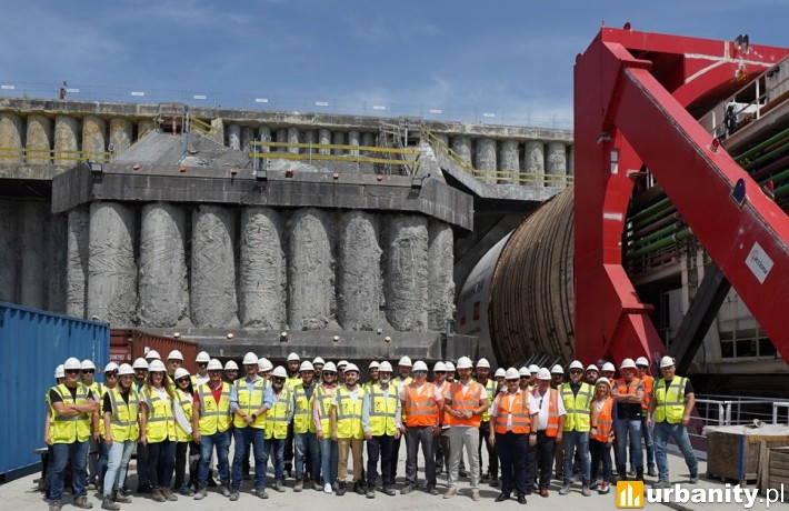 Maszyna TBM "Karpatka" wydrąży tunel na Podkarpaciu, fot. Mostostal Warszawa