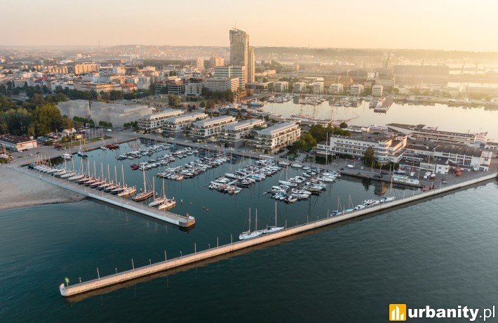 Nova Marina Gdynia, wizualizacja, wiz. PiG Architekci