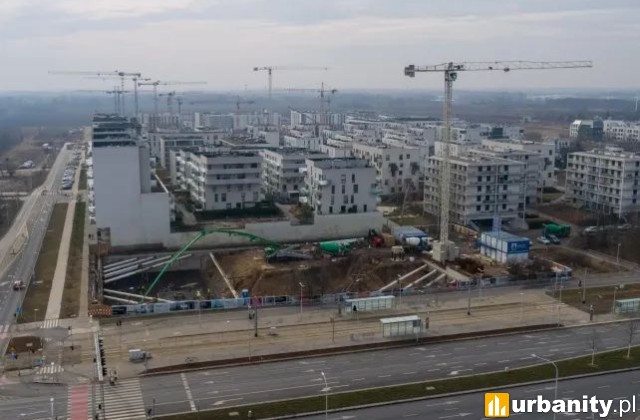 Nowe Żerniki to Kosmos, postęp prac, fot. Alstal Grupa Budowlana