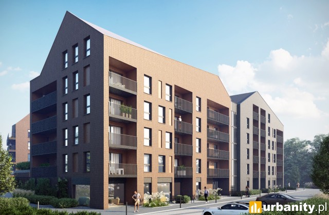 Osiedle Walor Elbląg, wizualizacja, wiz. materiały dewelopera