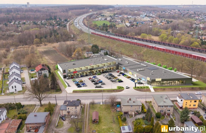 Park handlowy Ruda Śląska, wizualizacja, wiz. materiały inwestora