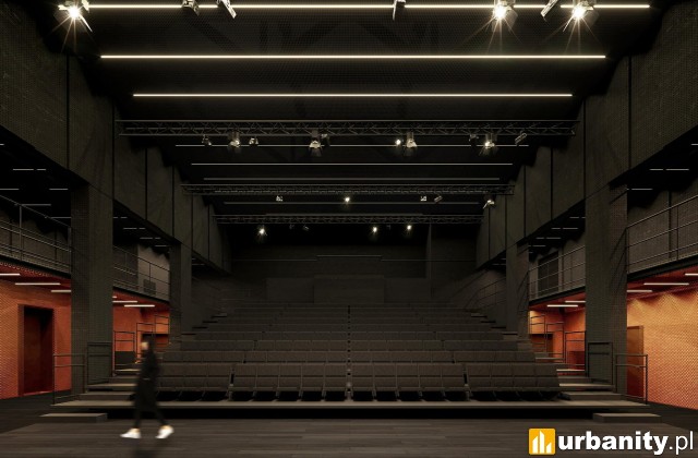 Wizualizacja Nowej Sceny rzeszowskiego teatru, wiz. Pracowania plus3-architekci