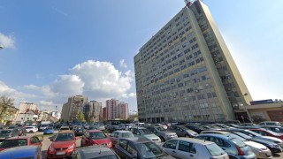 Lokalizacja planowanego wieżowca przy Targowej w Kielcach, fot. google maps