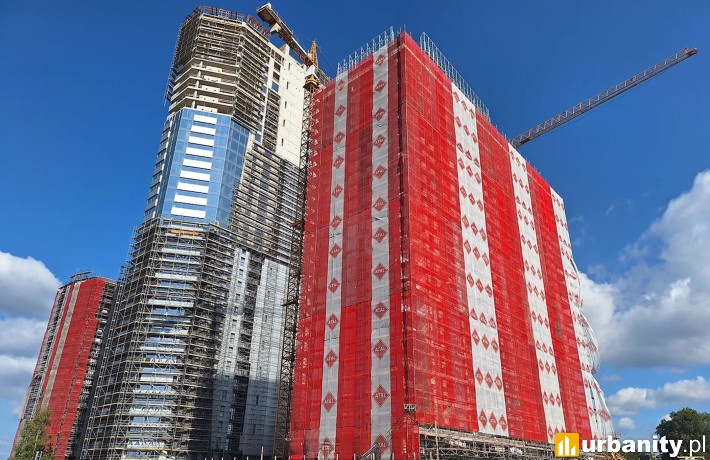 Tak prezentował się postęp prac na koniec czerwca, fot. Atal