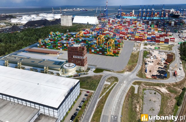 W Porcie Gdańsk powstanie nowoczesne centrum kontroli granicznej, wiz. Port Gdańsk