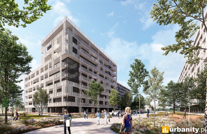 Projekt osiedla Stacja Wola w Warszawie