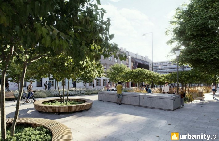 Projekt przebudowy pasażu Schillera, fot. materiały prasowe