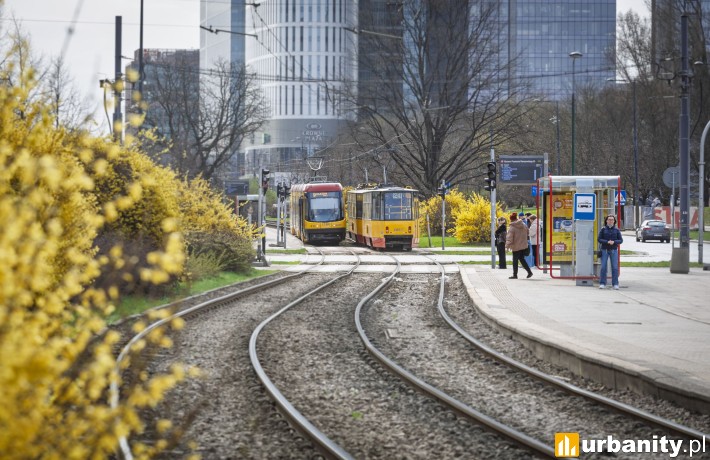 Modernizacja torowiska na Towarowej, fot. Tramwaje Warszawskie