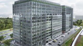 Gotowy pierwszy biurowiec kompleksu West Station