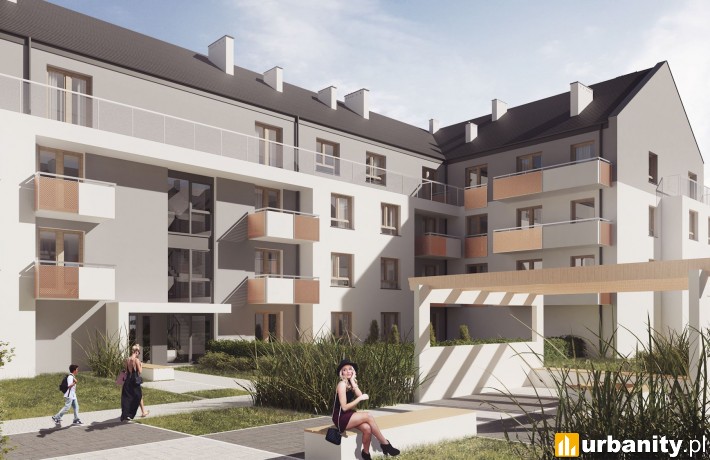 Pierwsze osiedle PHN we Wrocławiu, wiz. materiały dewelopera
