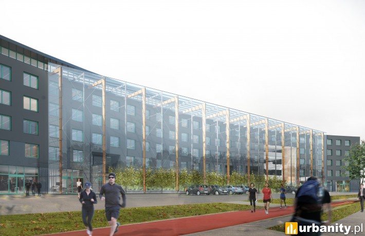 Adgar Park West - szklana elewacja