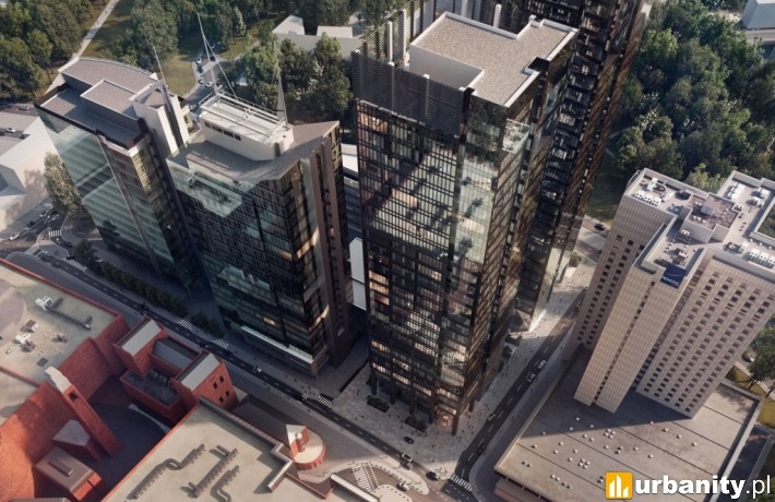 Koncepcja architektoniczna wieżowca Andersia Silver