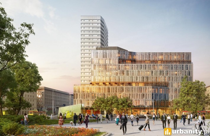 Projekt warszawskiej inwestycji Centrum Marszałkowska