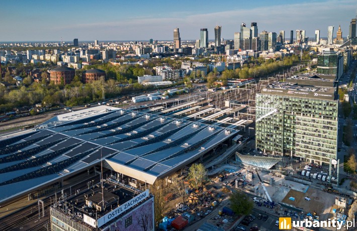 Dworzec Warszawa Zachodnia na ostatniej prostej, fot. Robert Woźniak