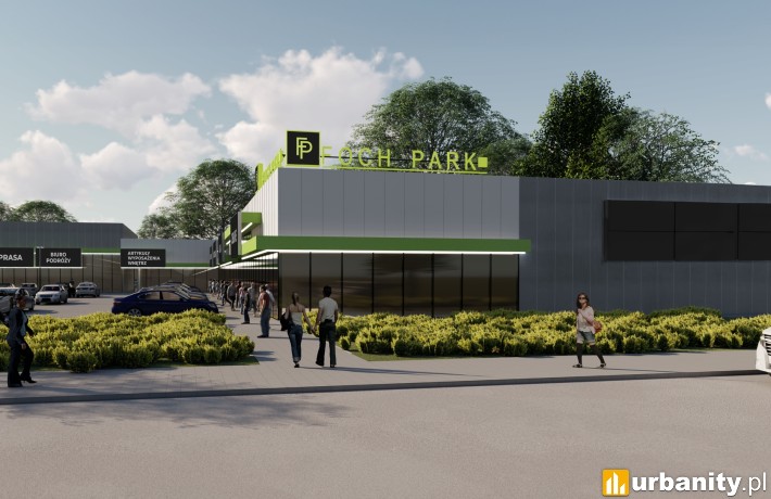 Foch Park Knurów, wizualizacja, wiz. materiały inwestora