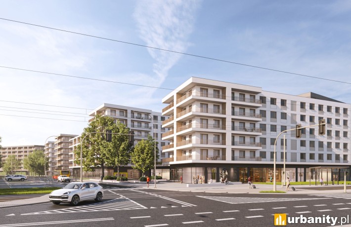 Koncepcja osiedla na Książu Małym we Wrocławiu, wiz. Napollo