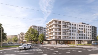 Koncepcja osiedla na Książu Małym we Wrocławiu, wiz. Napollo