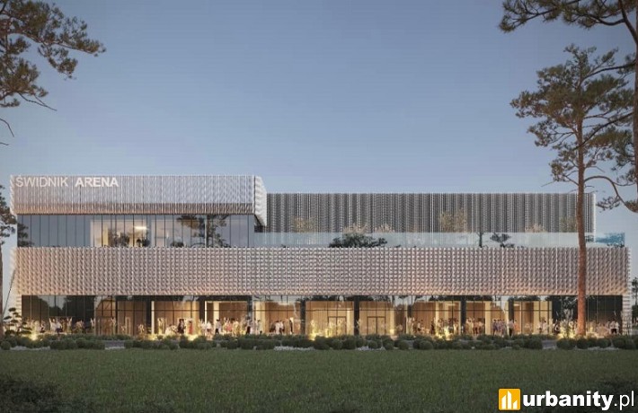 Multifunkcyjne Centrum Rozwoju w Świdniku, wiz. materiały inwestora