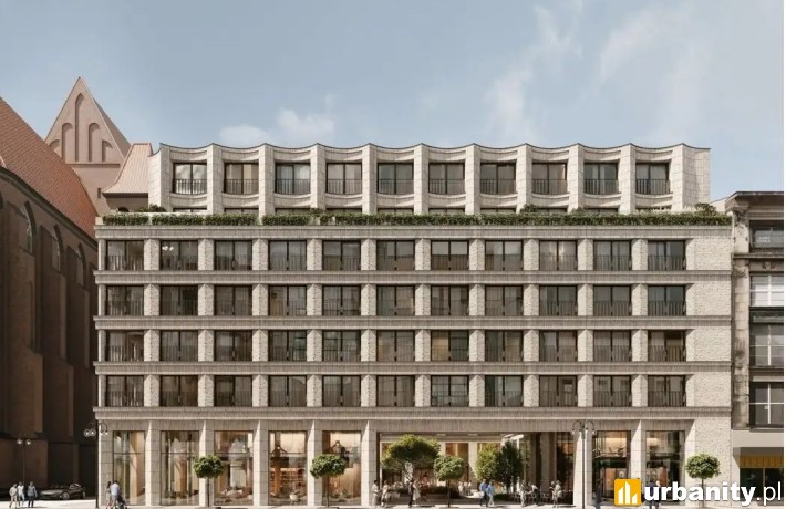 Najnowsza propozycja projektu inwestycji Noho we Wrocławiu, wiz. Roark Studio