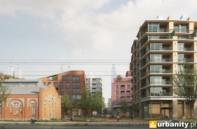 Projekt inwestycji Nowy Wełnowiec w Katowicach, wiz. JEMS Architekci
