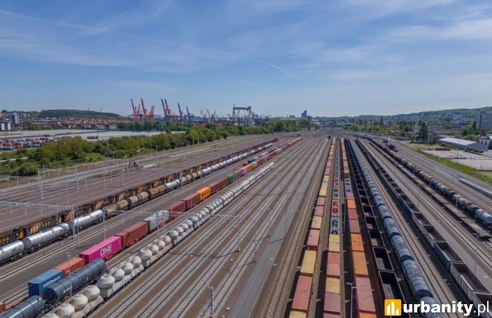 Przebudowana stacja kolejowa Port Gdynia, fot. Budimex