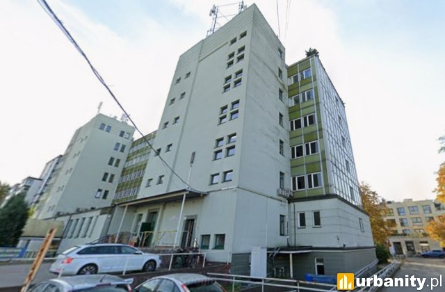 Stary biurowiec przy Przasnyskiej 6A na Żoliborzu, fot. google maps