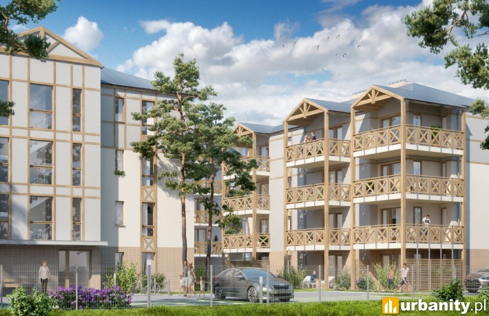 Wizualizacja projektu Rezydencja Park Orła i Kopernika