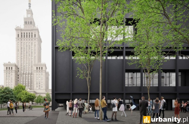 Nowa siedziba TR Warszawa na placu Defilad, wiz. Thomas Phifer and Partners