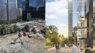 Wyburzyli biurowiec z lat 90. Czas na budowę 130-metrowego wieżowca Upper One