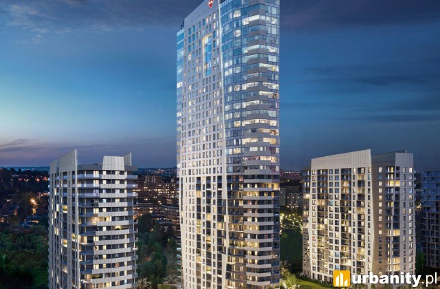 Wizualizacja inwestycji Atal Olimpijska, wiz. materiały dewelopera