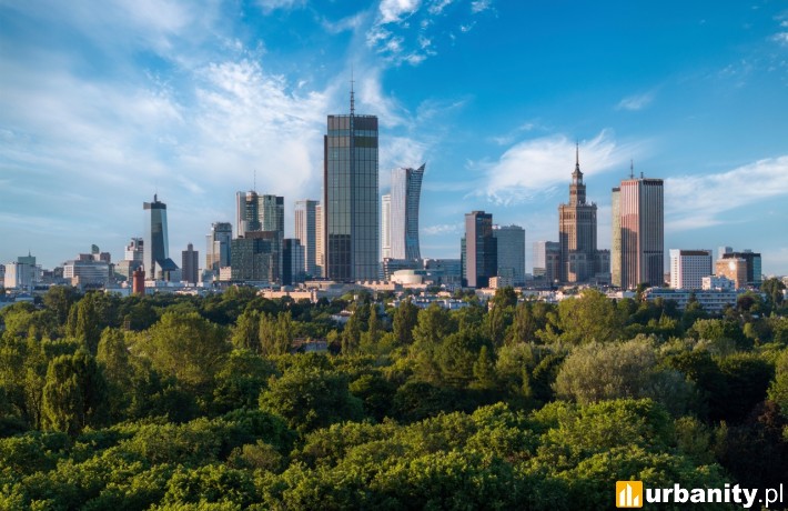 Panorama Warszawy, fot. BNP Paribas Real Estate Poland