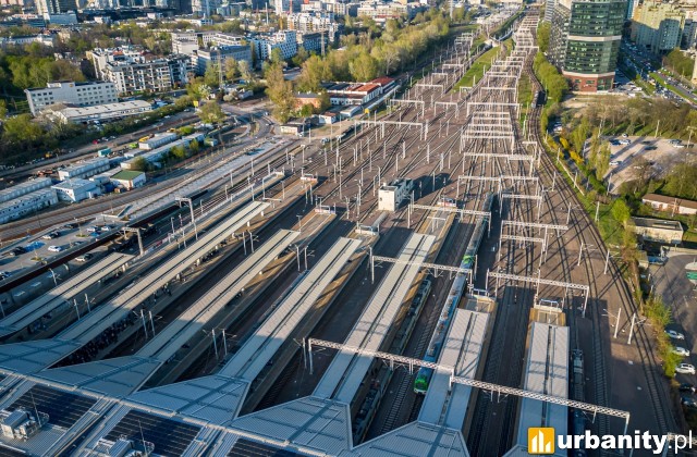 Dworzec Warszawa Zachodnia na ostatniej prostej, fot. Robert Woźniak