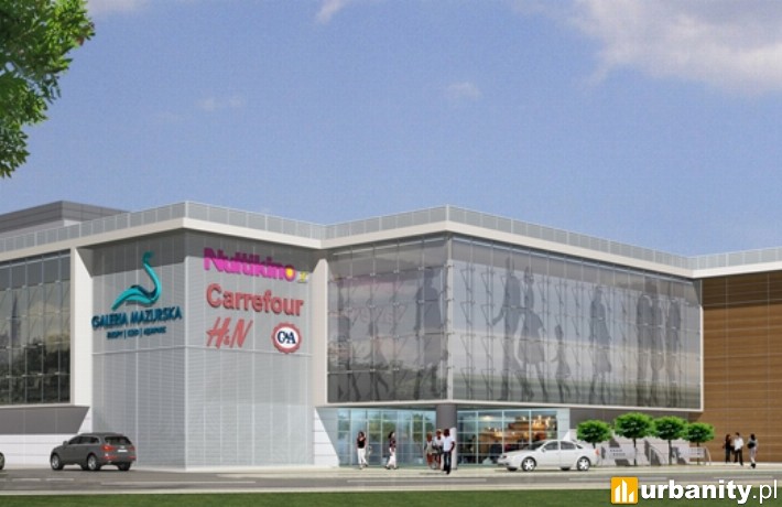 Galeria Mazurska - wizualizacja