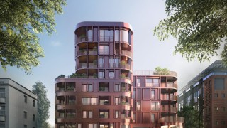 Projekt inwestycji Luxfera w Łodzi, wiz. Design Lab Group