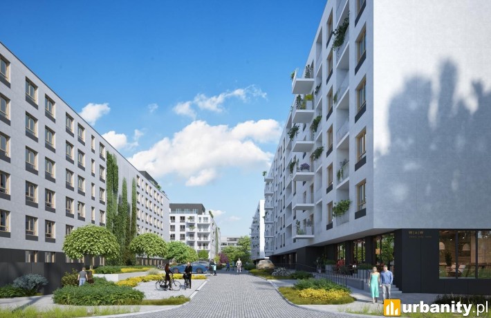 Grochowska 23/31 - koncepcja inwestycji, wiz. materiały dewelopera